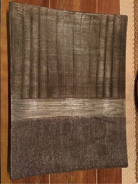 Giftcraft Decorative Tray with Textured Finish